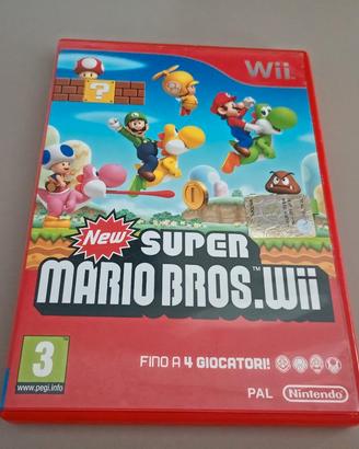 gioco nintendo wii super Mario Bros in ITALIANO 