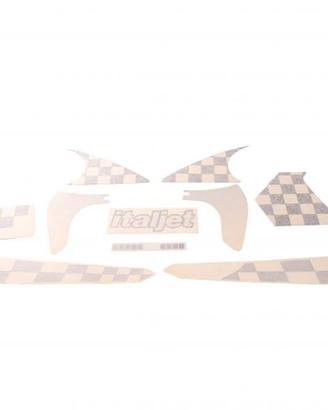 Kit adesivi scacchi Italjet Formula 3382030