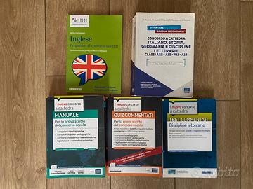 KIT Concorso–5 libri Discipline Letterarie+Inglese