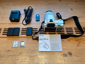 Pentax K-S1 bianca – Reflex perfetta, kit completo