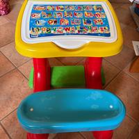 Tavolino gioco bambini con seduta – educativo
