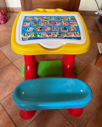 Tavolino gioco bambini con seduta – educativo