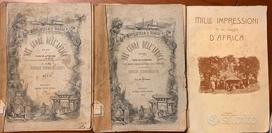 Vecchi libri su viaggi in Africa