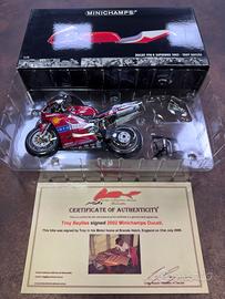 Minichamps 1/12 Ducati 998R Sbk 2002 Troy Bayliss