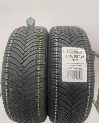 205 55 r16 94v 2 gomme michelin 4 stagioni