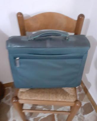 Borsa a cartella in pelle