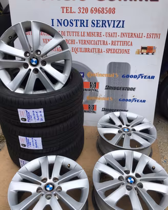 Cerchi e gomme bmw serie 1 r 17