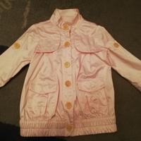 Giubbetto / trench rosa bimba Liu Jo
