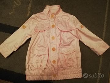 Giubbetto / trench rosa bimba Liu Jo