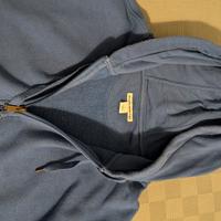 felpa uomo con cappuccio XL blu