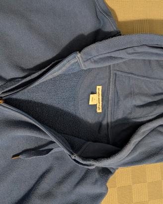 felpa uomo con cappuccio XL blu