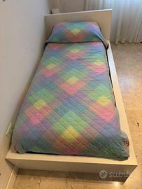 Letto singolo Ikea con materasso
