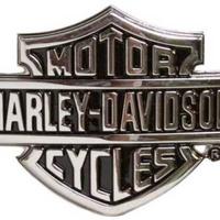 Fibbia harley davidson logo cintura belt buckle re