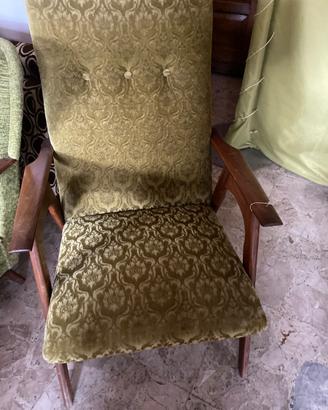Elegante poltrona Vintage Design svedese nuova