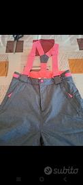 pantaloni neve bambina