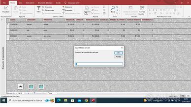 Kit software magazzino lettore barcode generatore