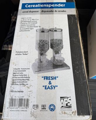 Dispenser per cereali per hotel