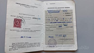 moto Laverda 100