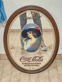 Specchio Pubblicitario Pubblicità Coca Cola Pub 