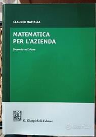 Libro Universitario Matematica per l'Azienda