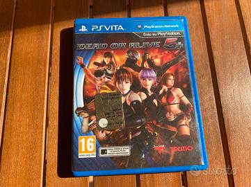 Dead or Alive 5+ PS Vita – completo e originale