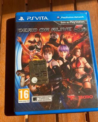 Dead or Alive 5+ PS Vita – completo e originale