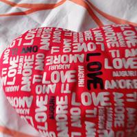 cuore ti amo con polistirolo antistres