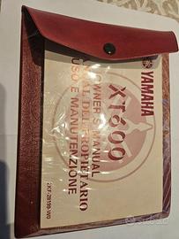 LIBRETTO MANUTENZIONE XT 600 1087