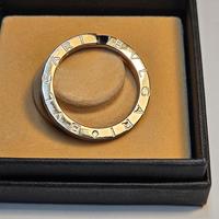 Portachiavi Bulgari "BVLGARI BVLGARI" in argento