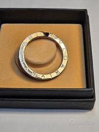Portachiavi Bulgari "BVLGARI BVLGARI" in argento