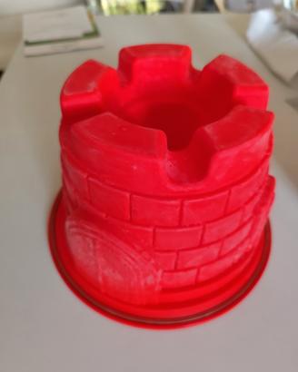 stampo in silicone ballarini per torte a castello