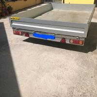 rimorchio per auto, carrello per trasporto merci