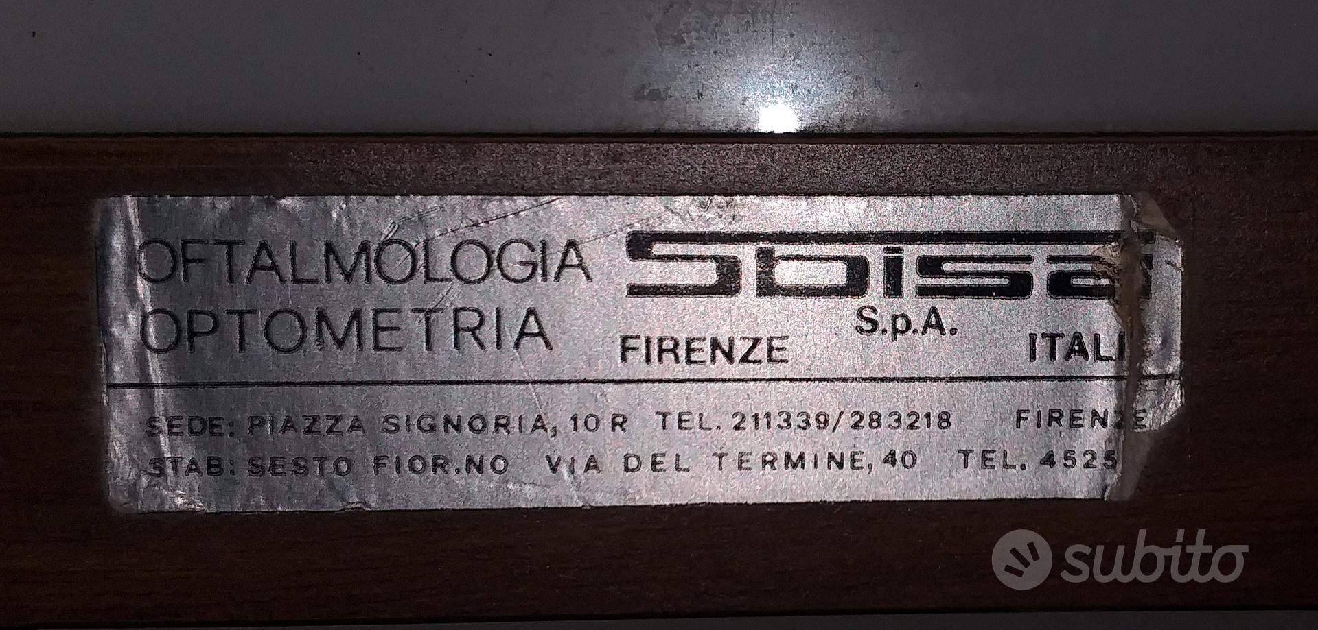 Tavola ottometrica optometrica decimale Sbisà - Arredamento e Casalinghi In  vendita a La Spezia