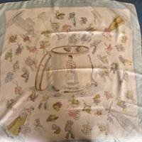 Foulard vintage Carrè Hermes Paris Modistel