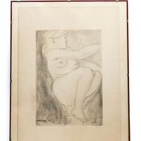 Emilio Greco Memoria N. 2 Acquaforte 1971