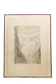 Emilio Greco Memoria N. 2 Acquaforte 1971