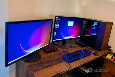 PC Alte prestazioni + 2 monitor