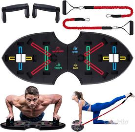 Push Up Rack Board, Attrezzature fitness 12 in 1