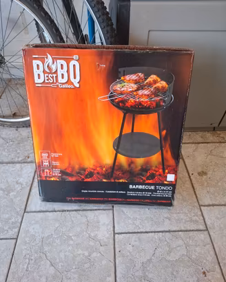 Barbecue a carbonella portatile trepiede nuovo 