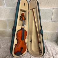 Violino vintage con custodia inclusa