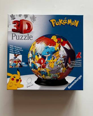 Puzzle 3D pokemon