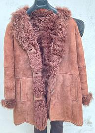 Montone Shearling donna marrone