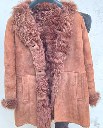 Montone Shearling donna marrone
