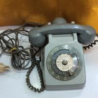 Telefono fisso Francese, anni 70 con presa