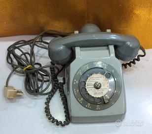Telefono fisso Francese, anni 70 con presa