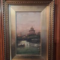 tre dipinti di Lucio Cargnel