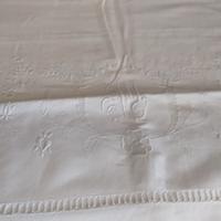 Lenzuolo matrimoniale antico