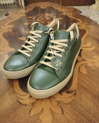 Scarpe Sneakers Uomo 43½ verde oliva