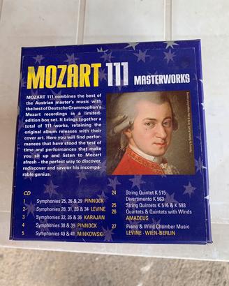 MOZART 111 - BOX 55 CD - DEUTSCHE MASTERWORKS