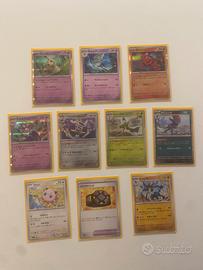 Carte pokémon Giapponesi